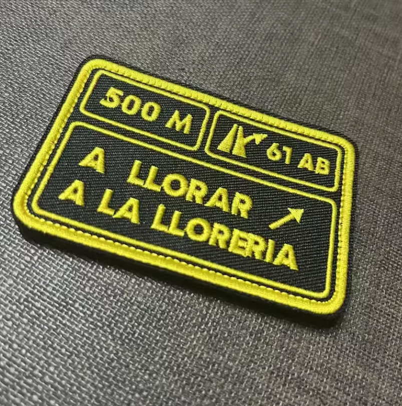Parche Táctico con Velcro | Elige tu Sentencia