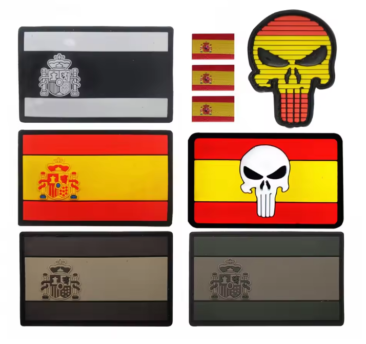 Parche Táctico de la Bandera de España con Velcro