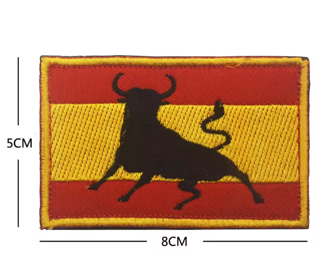 Parche Táctico de la Bandera de España con Velcro
