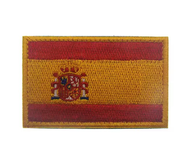 Parche Táctico de la Bandera de España con Velcro