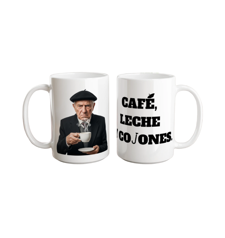 Taza de Cerámica de 450ml | Para Empezar el Día como un Toro