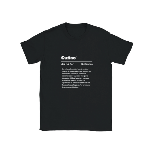 Camiseta "Cuñao': El Experto en Nada"