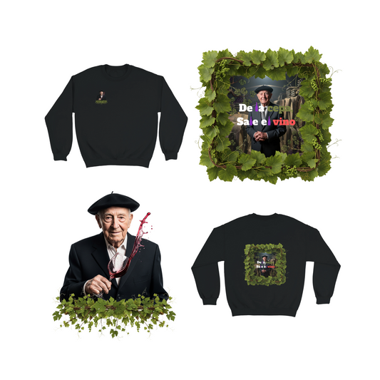 Sudadera Clásica Unisex | De la Cepa, Sale el Vino