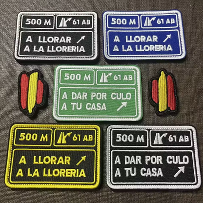 Parche Táctico con Velcro | Elige tu Sentencia