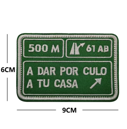 Parche Táctico con Velcro | Elige tu Sentencia