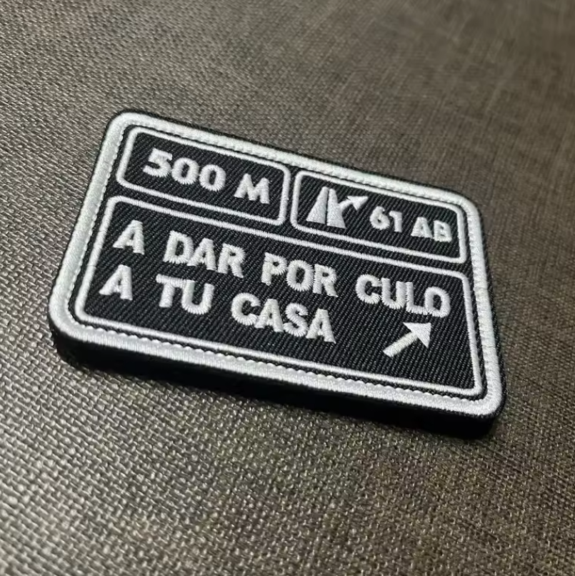 Parche Táctico con Velcro | Elige tu Sentencia