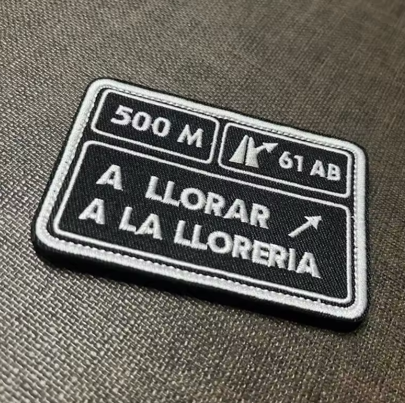 Parche Táctico con Velcro | Elige tu Sentencia