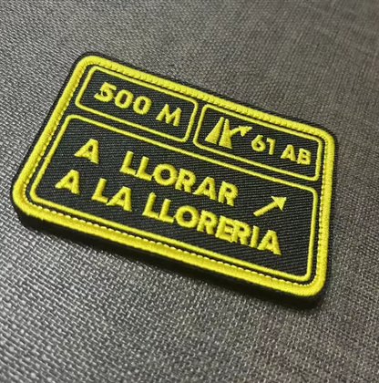 Parche Táctico con Velcro | Elige tu Sentencia