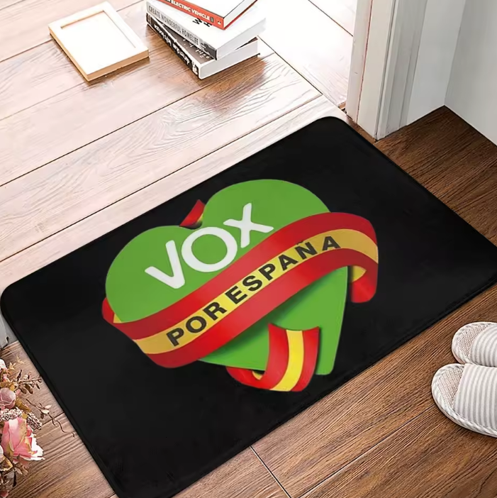 Felpudo Antideslizante con el Logo de España y Vox