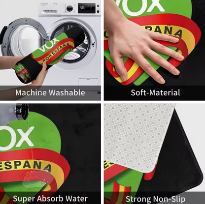 Felpudo Antideslizante con el Logo de España y Vox