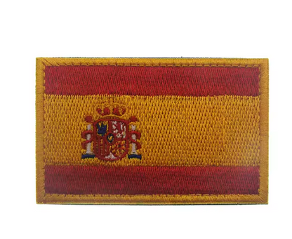 Parche Táctico de la Bandera de España con Velcro
