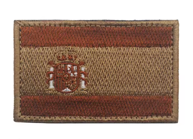 Parche Táctico de la Bandera de España con Velcro