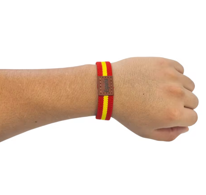 Pack de Pulseras Elásticas de la Bandera de España