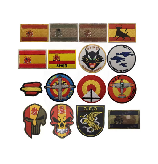 Parche Táctico de la Bandera de España con Velcro